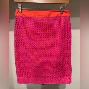 Vibrant Pink and Orange Skirt